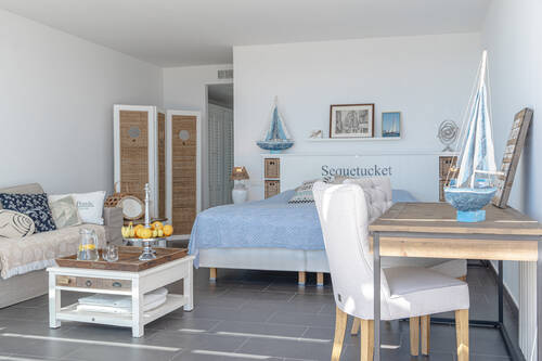 Schlafzimmer im Ferienhaus an der Küste von Alcudia