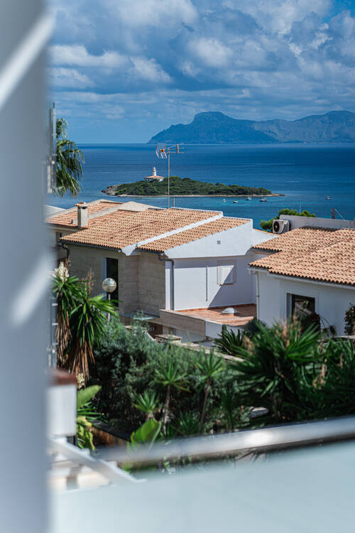 Aussicht aufs Meer vom Ferienhaus B-only in Mallorca