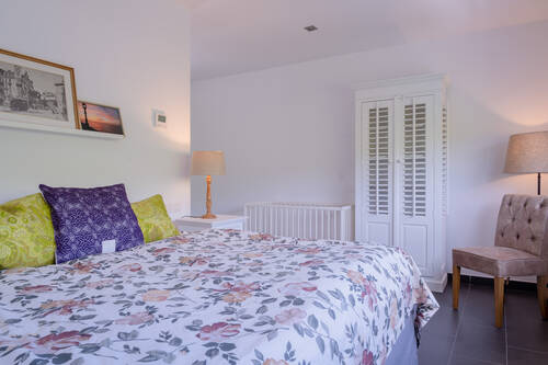 Schlafzimmer im B-only Luxus-Ferienhaus in Mallorca